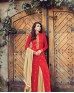 Red Colour Candid Style Gown