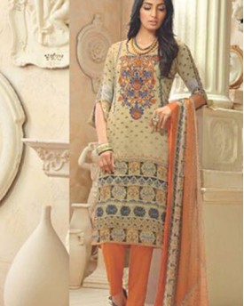 Designer Silk Embroidery Salwar Kameez