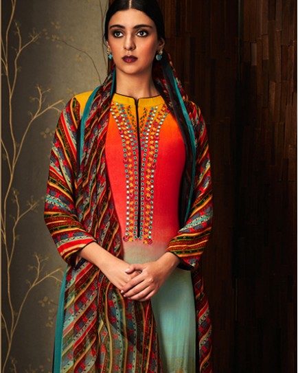 Heavy Embroidery Style Salwar Kameez 