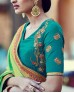 Amazing Designer Silk Saree With Taffy Silk Skirt