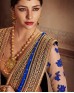 Amazing Rich Blue Color Jacquard Saree