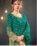 Green Mirror Work Salwar Suit